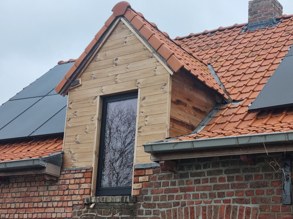 Alu ramen & Bekleding