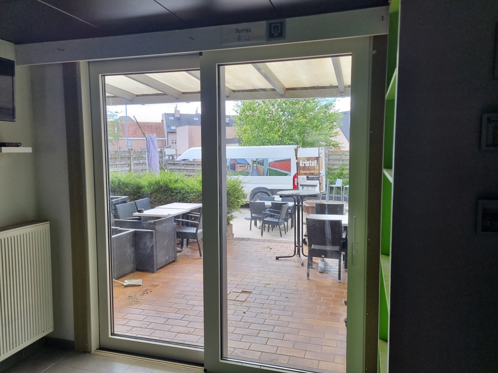 Alu schuifraam & vast raam