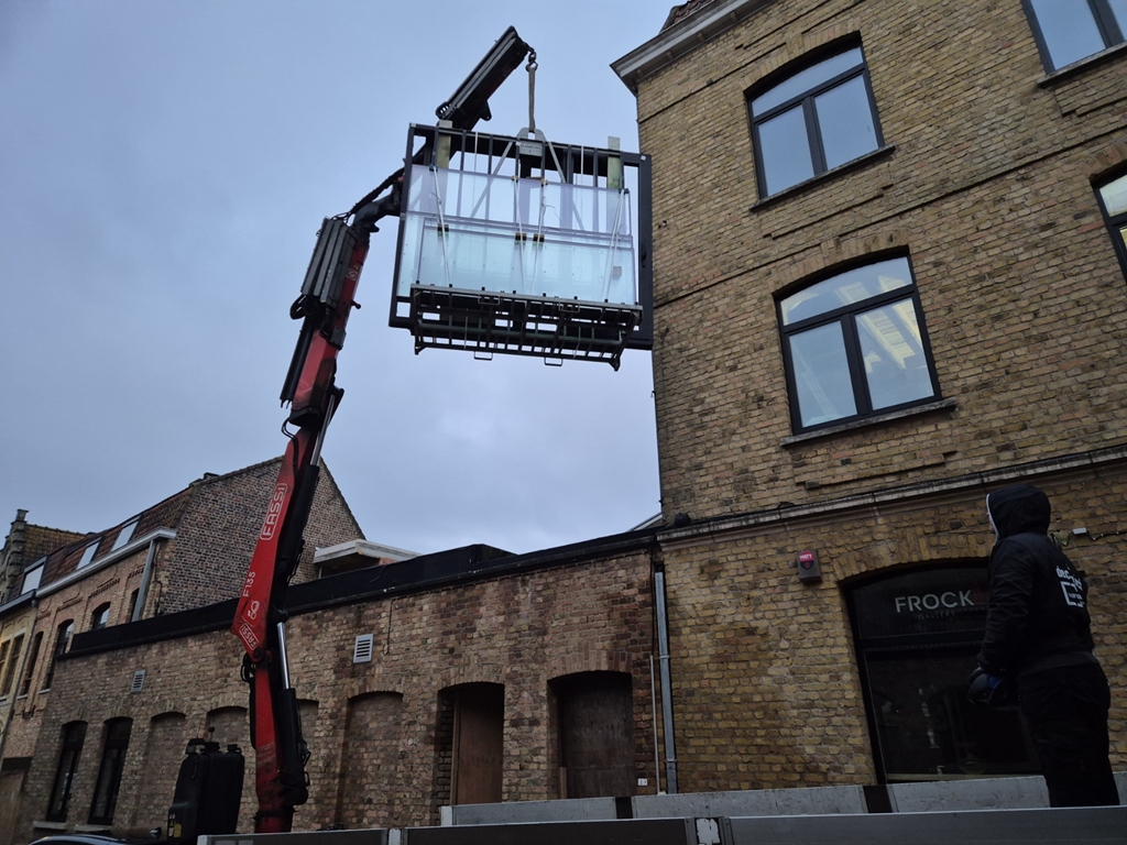 Ramen vervangen Ieper